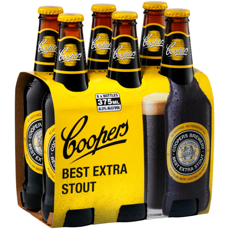 Coopers extra stout 6x375ml 6.3%