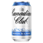 Can club soda & lime 375ml