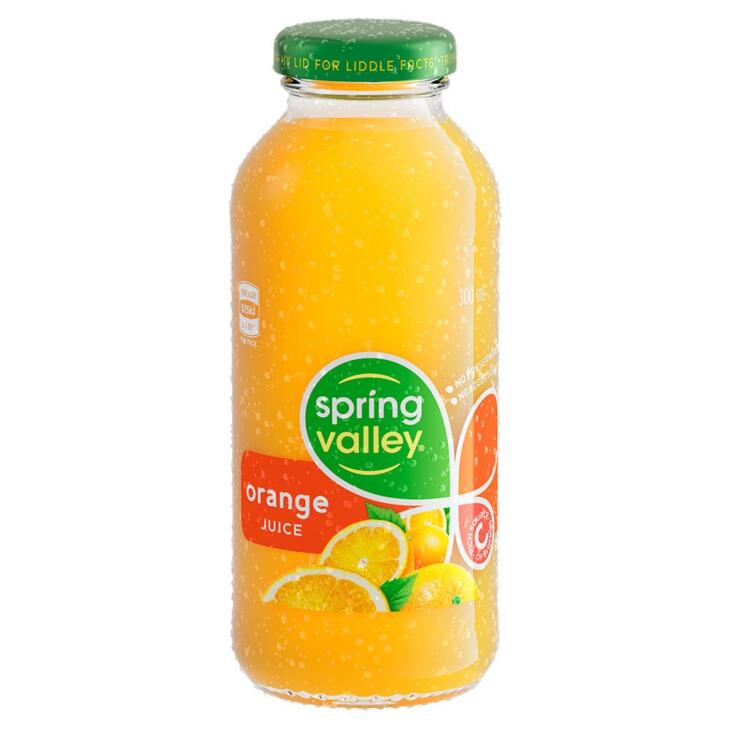 Spring valley orange juice 330ml