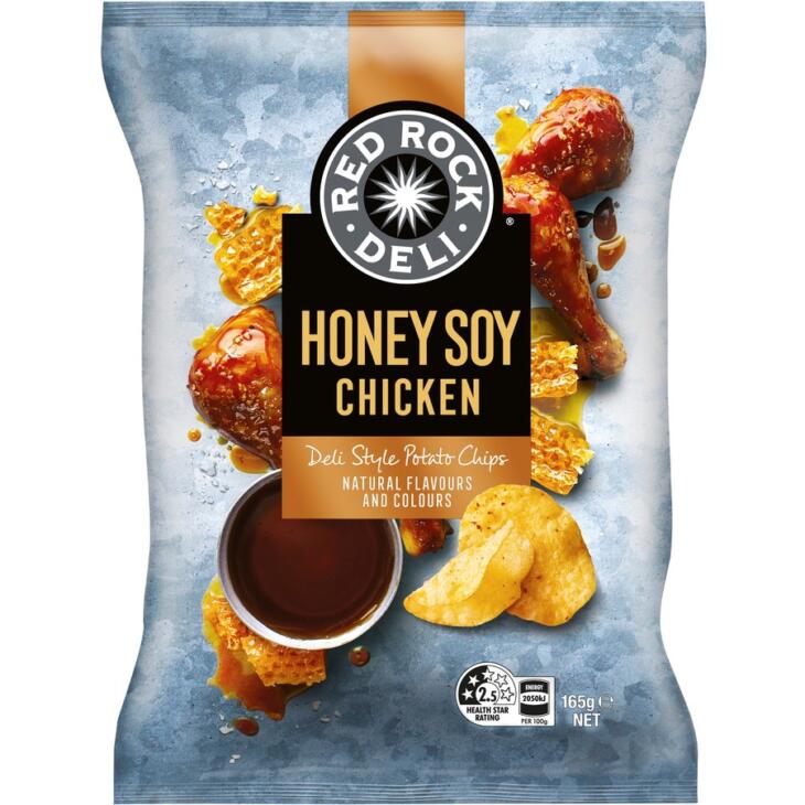 Red rock deli honey soy chicken165g