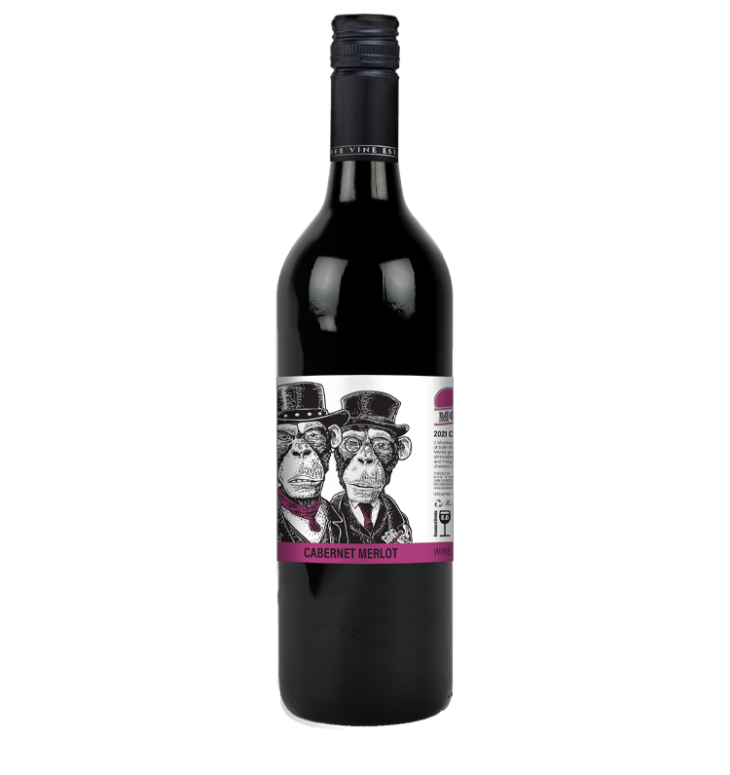 2 monkeys Cabernet merlot 750ml