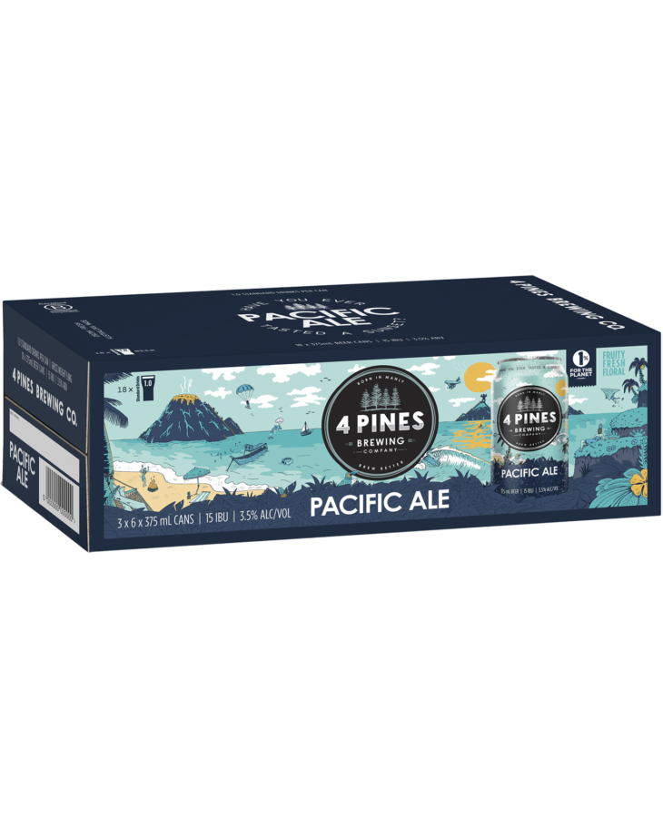 4 pines Pacific alec18x 375ml