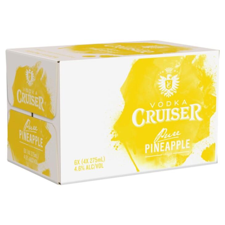 Cruiser Pure Pineapple Btl 4.6% 24x275ml