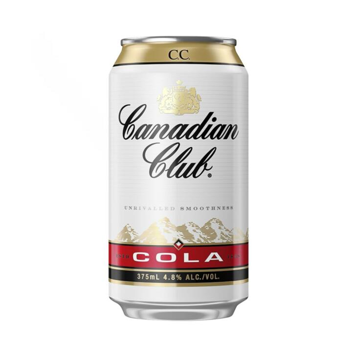 Canadian Club & Cola Can 375Ml