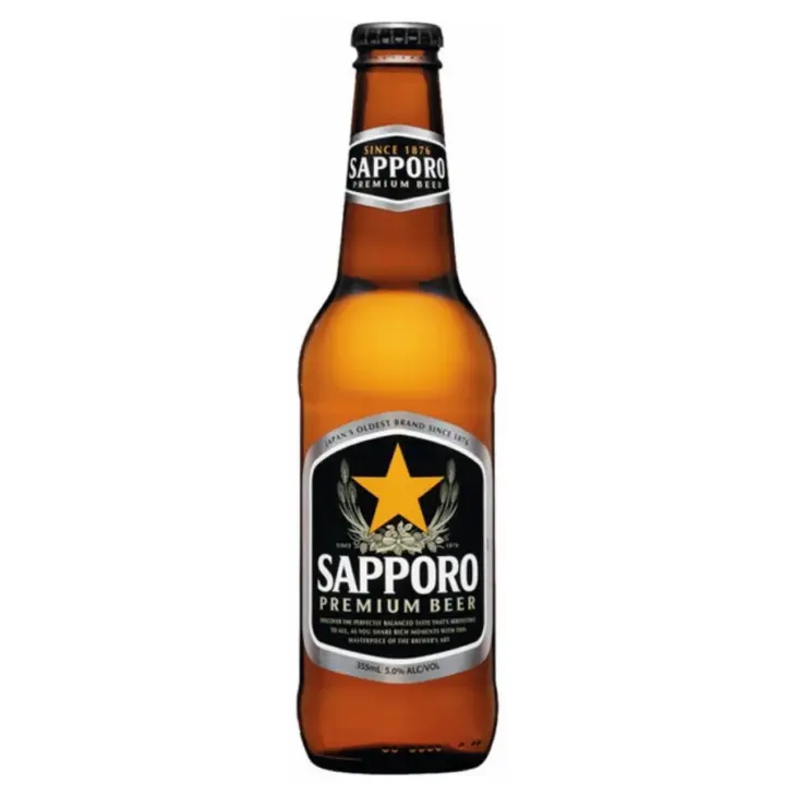 Sapporo Beer Btl 355Ml