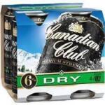 Canadian Club & Dry Can 6% 4X375Ml
