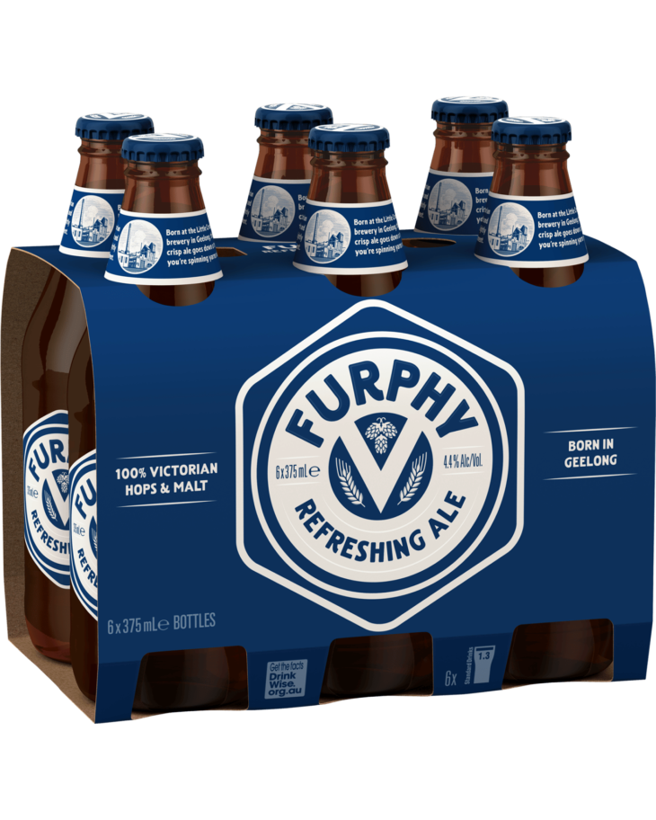 *Furphy Ale btl 4.4% 6*375Ml