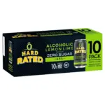 Hard rated Z/S lemon lime 10pk 375ml
