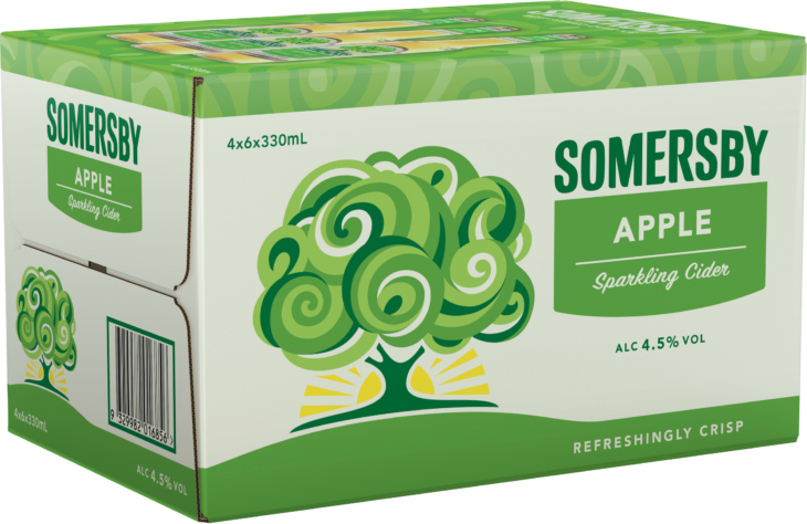 Somersby Cdr Pear 4.5% 24*330Ml