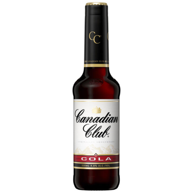 Canadian Club Btl 4.8% 330ml