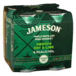Jameson Dry&Lime Can 6.3%4*375Ml