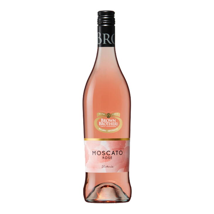 Brown Bros Moscato Rose 750Ml