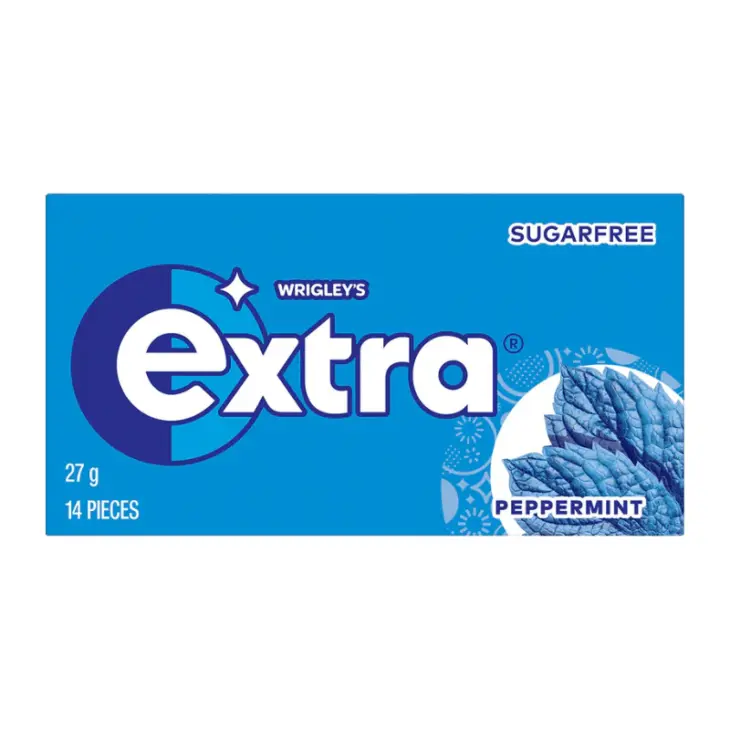 Wrigley extra peppermint 27g