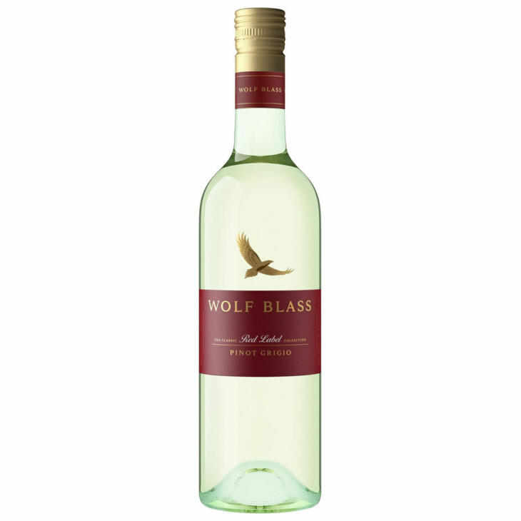 W/Blass Red Lbl P/Grigio 750Ml