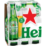 Heineken silver btl x 6pk 330ml