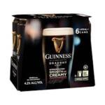 Guinness Draught 6pk C 470ml 4.2%