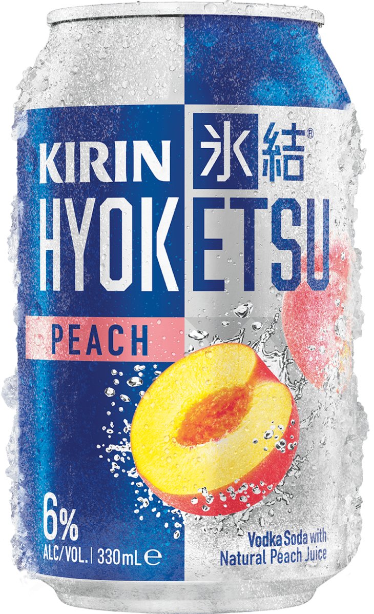 Kirin hyoketsu peach can 330ml